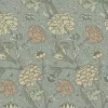 A-Street Prints Hidden Treasures Cray Wallpaper - Light Blue