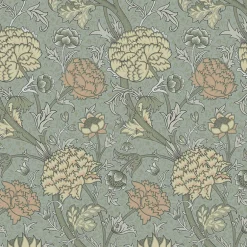 A-Street Prints Hidden Treasures Cray Wallpaper - Light Blue