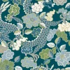 A-Street Prints Middleton Yanci Wallpaper - Teal