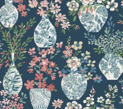 A-Street Prints Middleton Harper Wallpaper - Teal