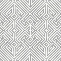 A-Street Prints Middleton Lyon Wallpaper - Grey