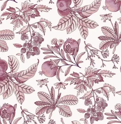 A-Street Prints Middleton Cecilia Wallpaper - Purple