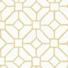 A-Street Prints Middleton Addis Wallpaper - Gold