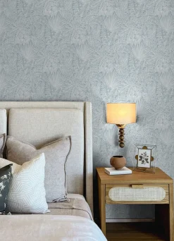 A-Street Prints Middleton Vita Wallpaper - Blue