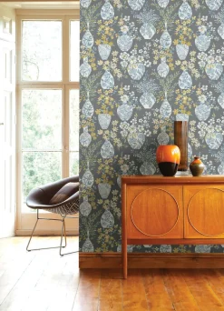 A-Street Prints Middleton Harper Wallpaper - Grey