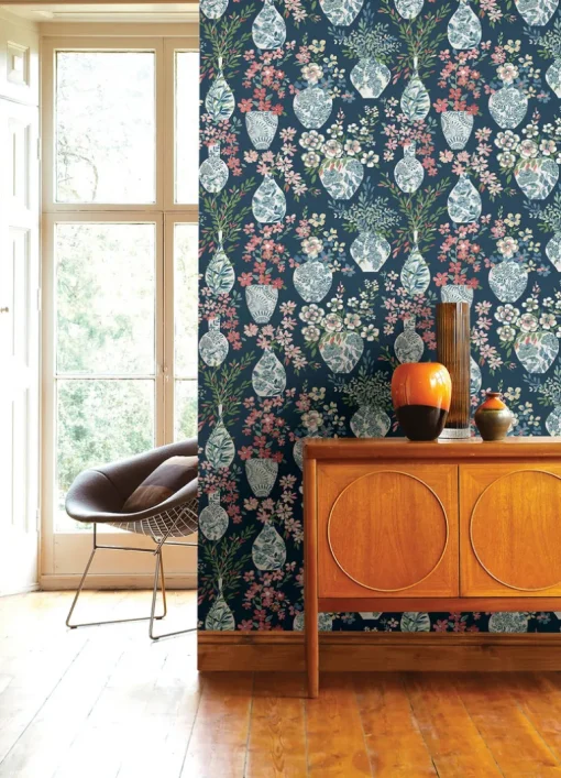 A-Street Prints Middleton Harper Wallpaper - Teal