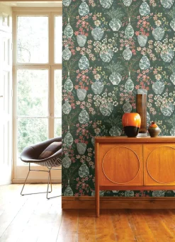 A-Street Prints Middleton Harper Wallpaper - Green