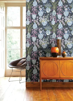 A-Street Prints Middleton Harper Wallpaper - Charcoal