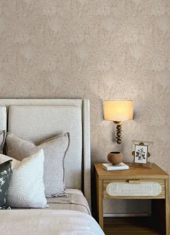 A-Street Prints Middleton Vita Wallpaper - Blush