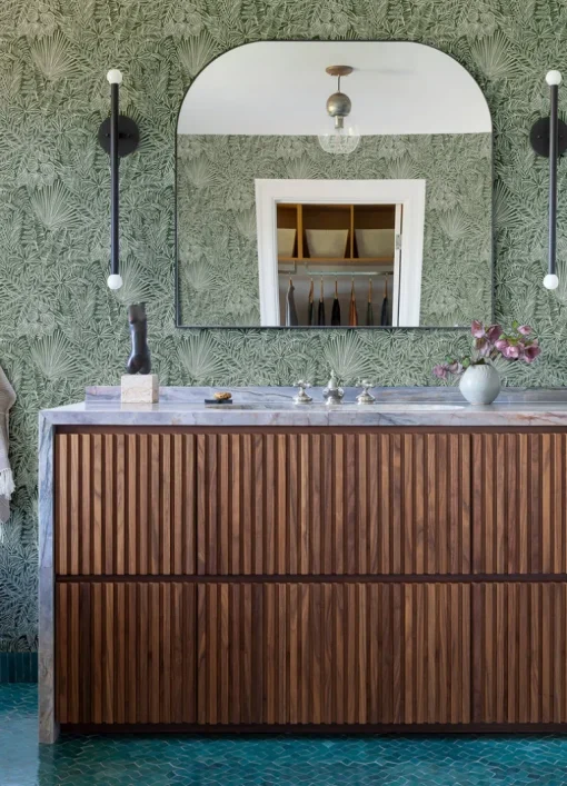 A-Street Prints Middleton Vita Wallpaper - Green