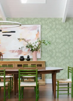 A-Street Prints Middleton Maeve Wallpaper - Sage