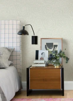 A-Street Prints Middleton Periwinkle Wallpaper - Light Green