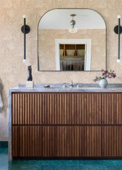 A-Street Prints Middleton Vita Wallpaper - Blush