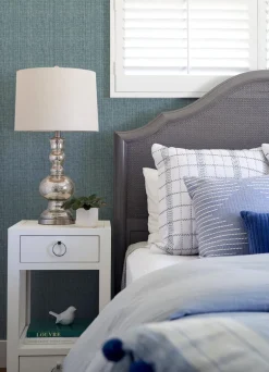 A-Street Prints Middleton Kantera Wallpaper - Blue