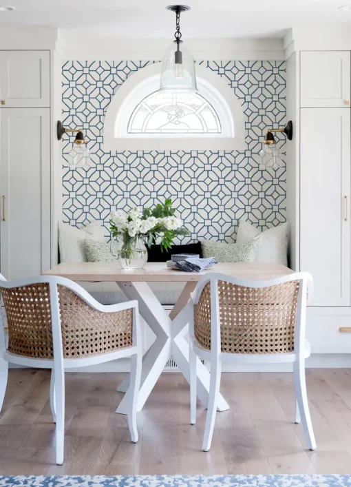 A-Street Prints Middleton Addis Wallpaper - Blue