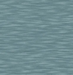A-Street Prints Revival Benson Wallpaper - Dark Blue