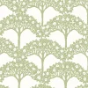 A-Street Prints Revival Dawson Wallpaper - Green