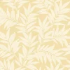 A-Street Prints Revival Morris Leaf Wallpaper - Yellow