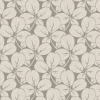 A-Street Prints Revival Robert Clover Wallpaper - Grey