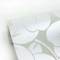 A-Street Prints Revival Robert Clover Wallpaper - Off White