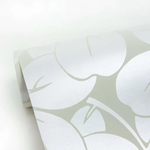 A-Street Prints Revival Robert Clover Wallpaper - Off White