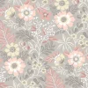 A-Street Prints Revival Voysey Floral Wallpaper - Pink