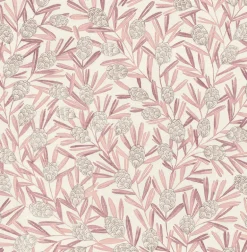 A-Street Prints Revival Zulma Wallpaper - Pink