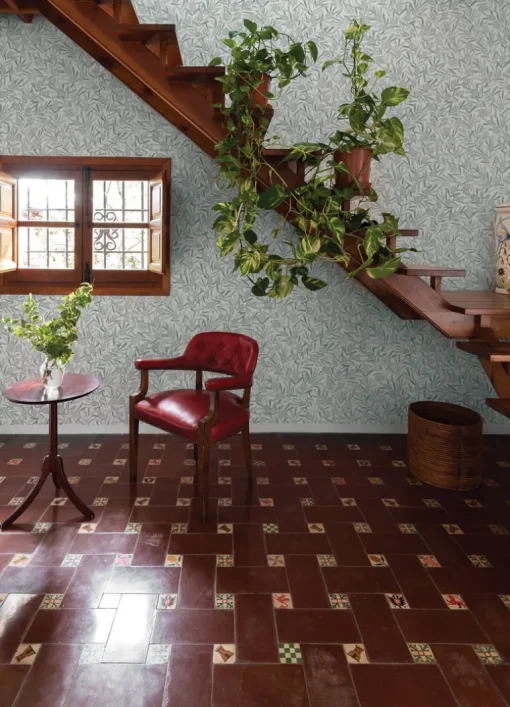 A-Street Prints Revival Zulma Wallpaper - Grey