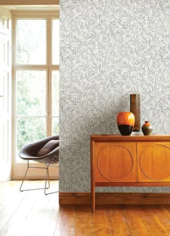 A-Street Prints Revival Zulma Wallpaper - Grey