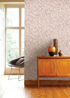 A-Street Prints Revival Zulma Wallpaper - Pink