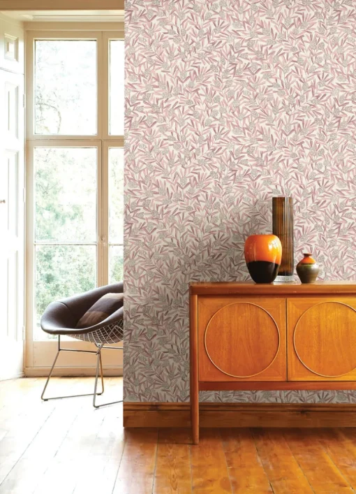 A-Street Prints Revival Zulma Wallpaper - Pink