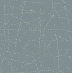 A-Street Prints Solace Alcott Dotted Wallpaper - Slate