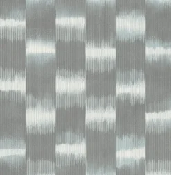 A-Street Prints Solace Baldwin Stripe Wallpaper - Slate