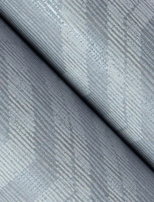 A-Street Prints Solace Burton Ogee Wallpaper - Pewter
