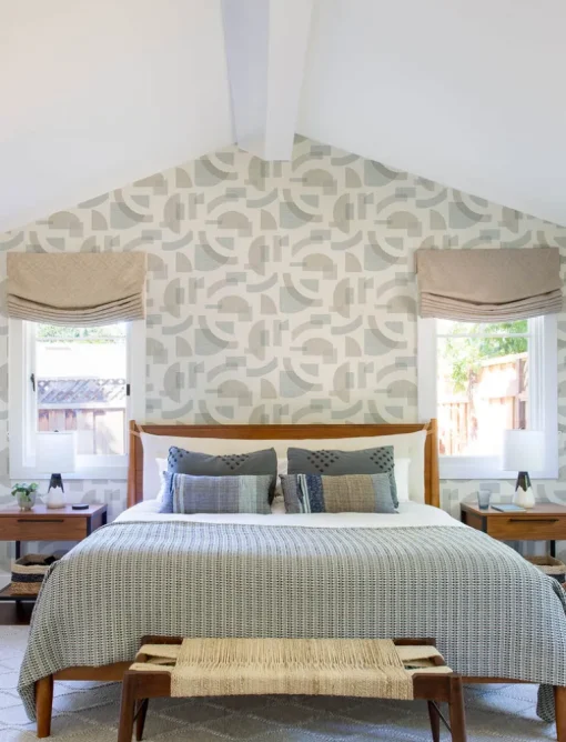 A-Street Prints Solace Fulton Wallpaper - Light Blue