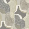A-Street Prints Solace Hollace Wallpaper - Slate