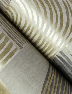 A-Street Prints Solace Hollace Wallpaper - Slate