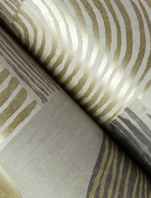 A-Street Prints Solace Hollace Wallpaper - Slate