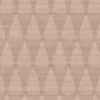 A-Street Prints Solace Mirko Ogee Wallpaper - Rust
