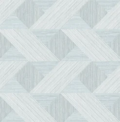 A-Street Prints Solace Presley Wallpaper - Light Blue