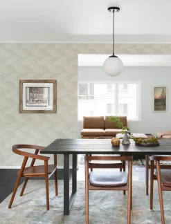 A-Street Prints Solace Presley Wallpaper - Grey