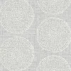 A-Street Prints Solace Salma Medallion Wallpaper - Grey
