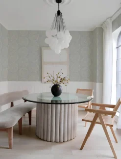 A-Street Prints Solace Salma Medallion Wallpaper - Grey