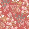 A-Street Prints Terrace Cultivate Wallpaper - Red
