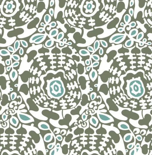 A-Street Prints Terrace Divine Wallpaper - Green