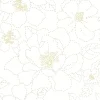 A-Street Prints Terrace Gardena Wallpaper - White