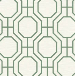 A-Street Prints Terrace Manor Wallpaper - Green