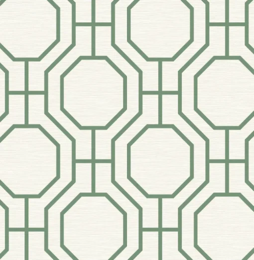 A-Street Prints Terrace Manor Wallpaper - Green
