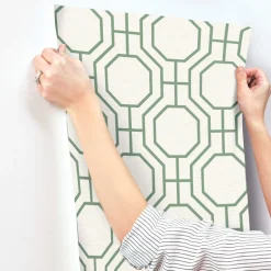 A-Street Prints Terrace Manor Wallpaper - Green