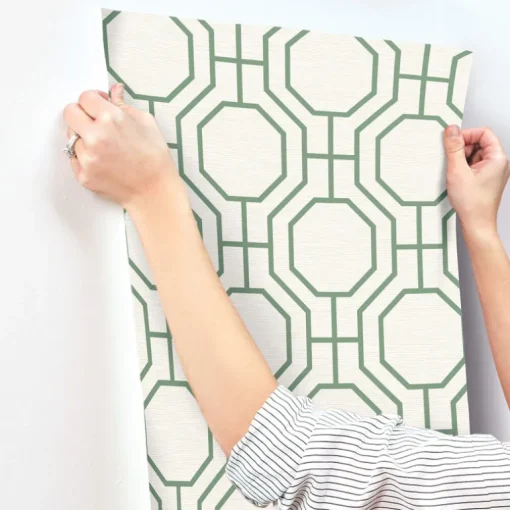 A-Street Prints Terrace Manor Wallpaper - Green